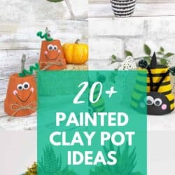 Painted Clay Pot Ideas