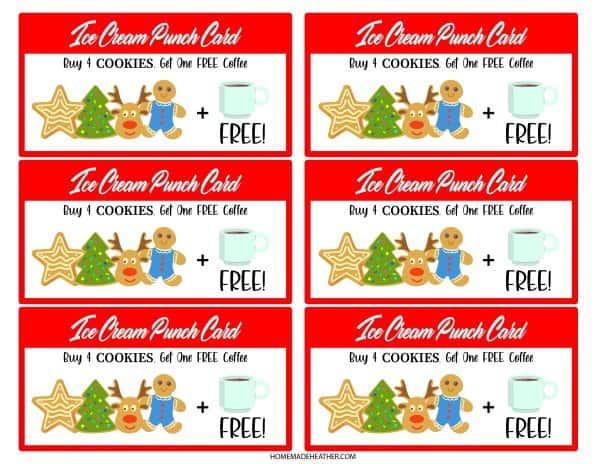 Christmas Bakery Pretend Play Printables