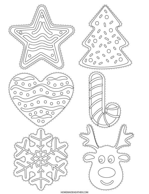 Christmas Bakery Pretend Play Printables