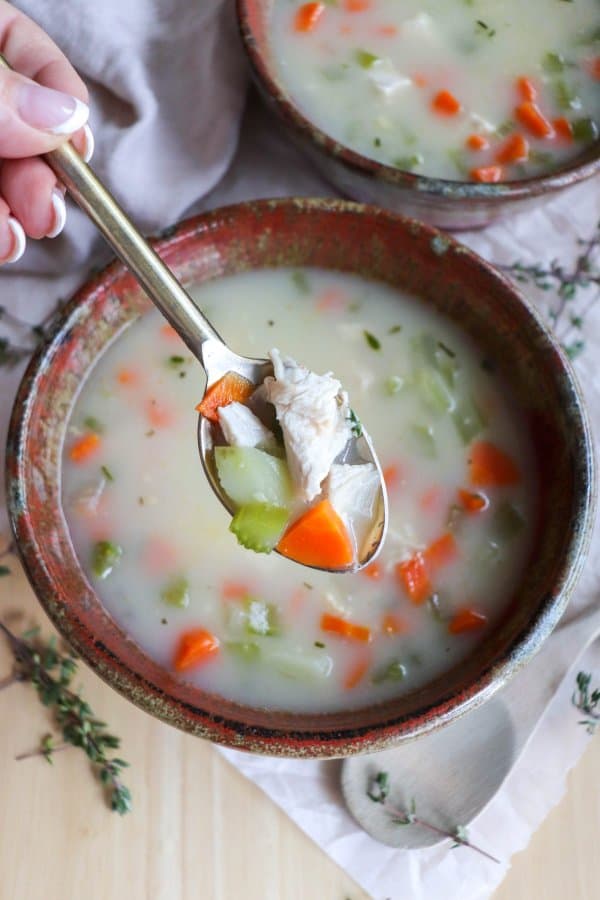 Crockpot Turkey Soup Recipe