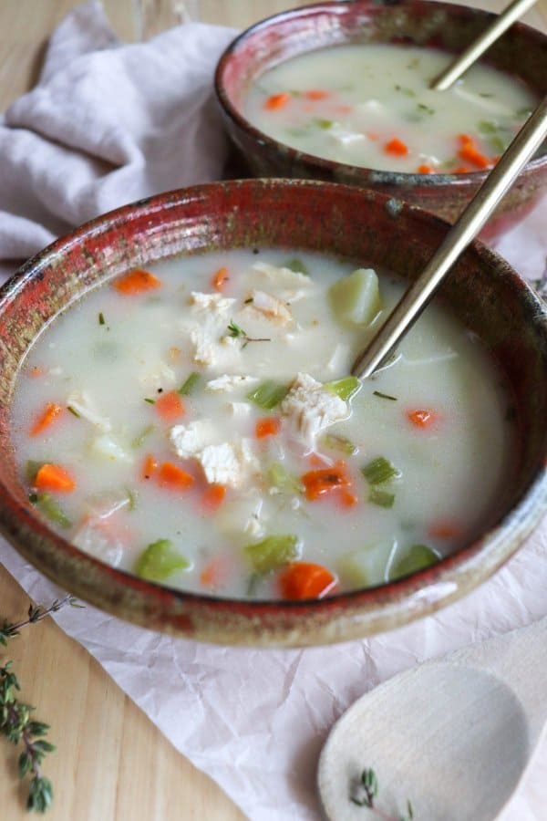 Crockpot Turkey Soup Recipe