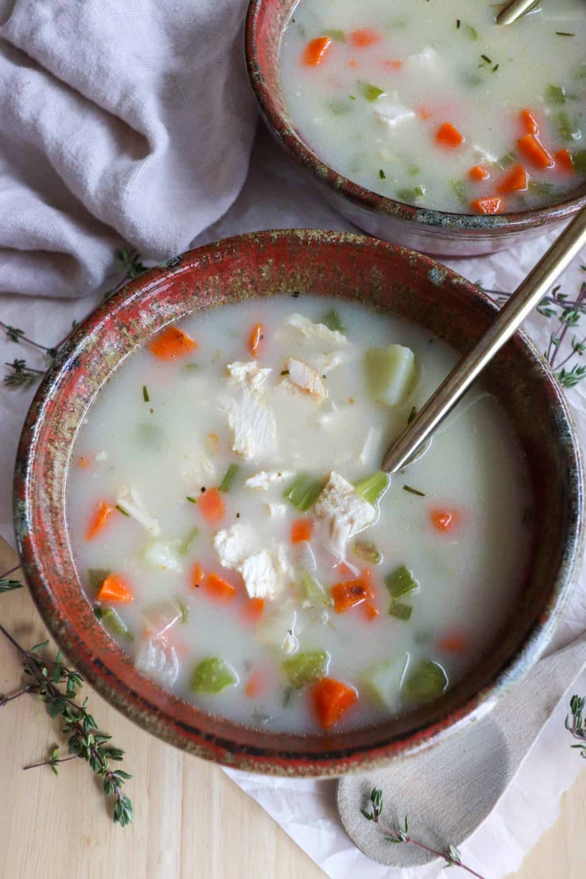 Crockpot Turkey Soup Recipe