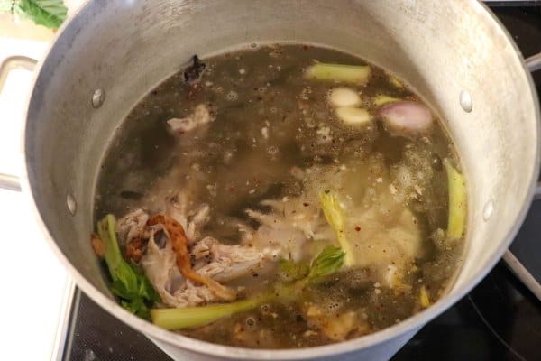 Turkey Broth Process