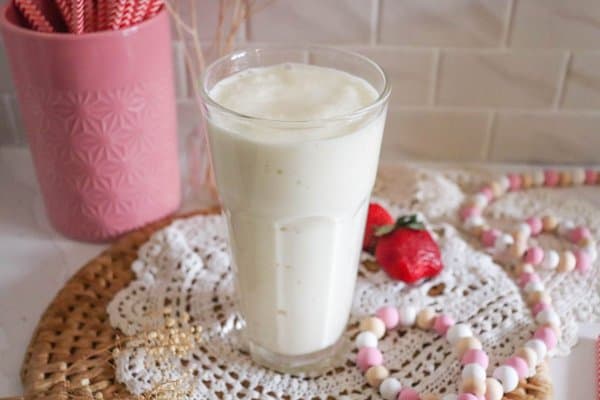 Valentine's Day Milkshake Process