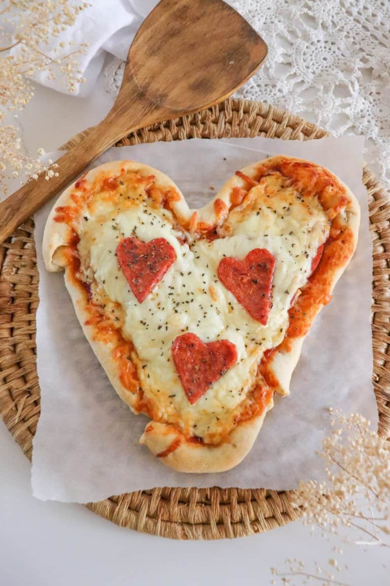 Easy Valentines Pizza Recipe