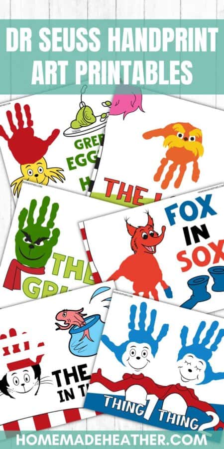Printable Dr Seuss Handprint Templates