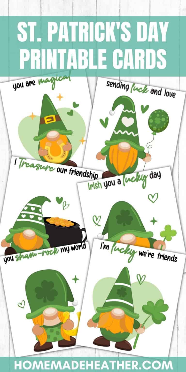 St Patrick’s Day Printable Cards