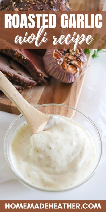 Roasted Garlic Aioli Recipe