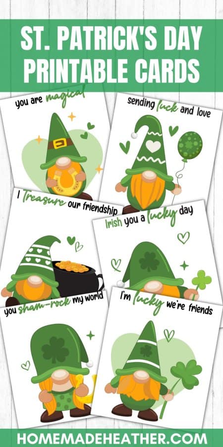 St. Patrick's Day Printable Cards