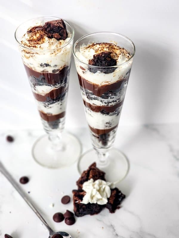 Dark Chocolate Mousse Trifle