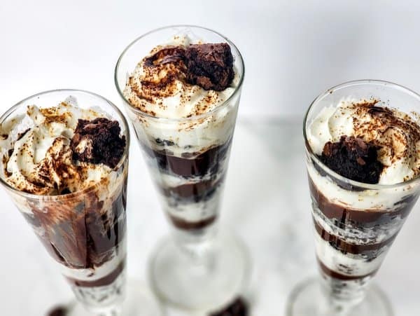 Dark Chocolate Mousse Trifle