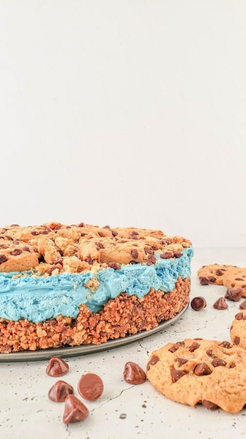 No Bake Cookie Monster Cheesecake Recipe