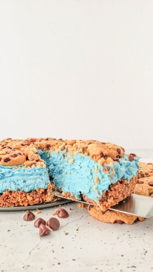 No Bake Cookie Monster Cheesecake Recipe