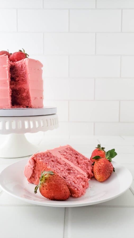 Strawberry Layer Cake