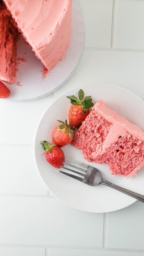 Strawberry Layer Cake