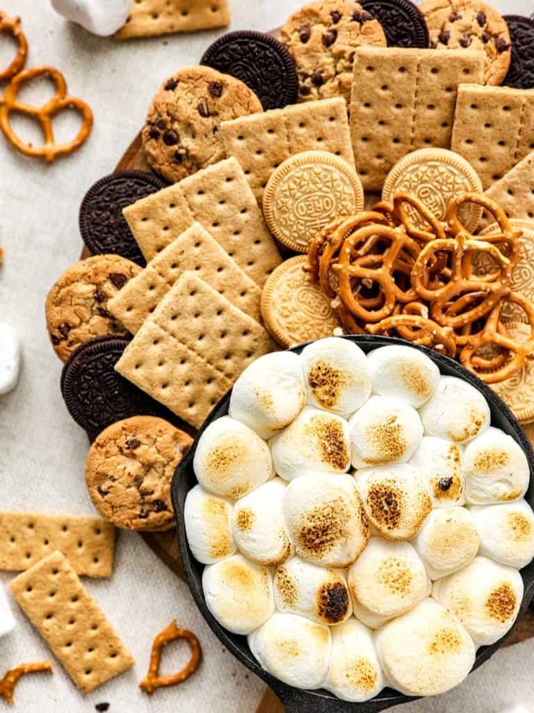 The Best S’mores Dessert Board