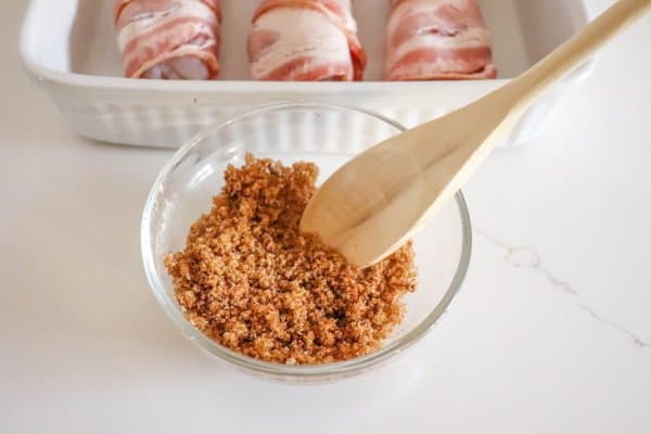 Baked Lobster Tail Process