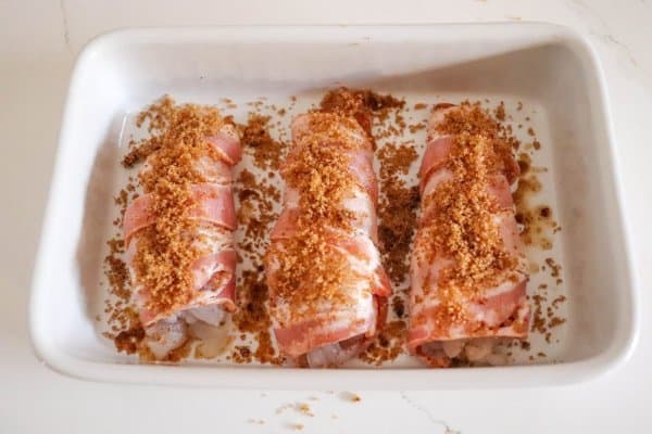Baked Lobster Tail Process