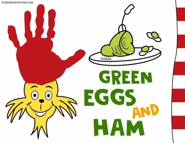 Green Eggs and Ham Printable