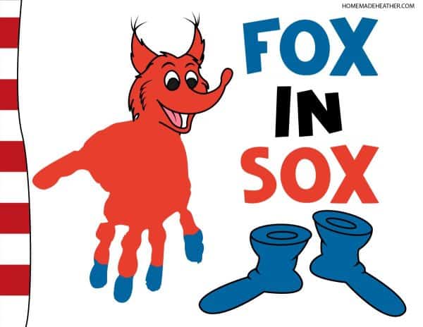 Fox in Sox Printable