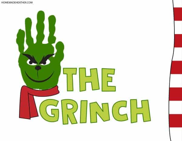 The Grinch Printable Template