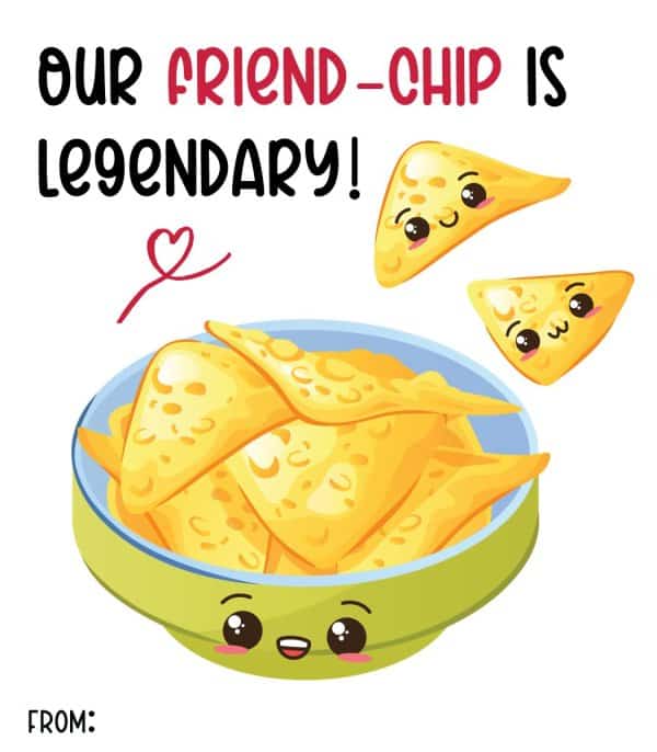 Taco Printable Valentine Cards