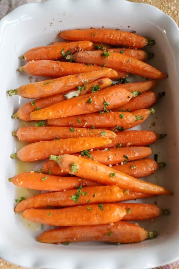 Oven Roasted Carrots and Brown Sugar