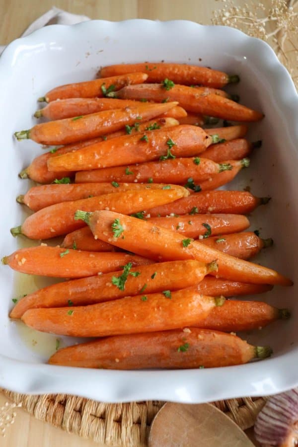 Oven Roasted Carrots and Brown Sugar