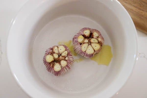 Roasted garlic aioli process