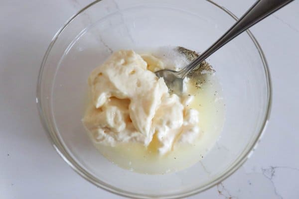 Roasted garlic aioli process
