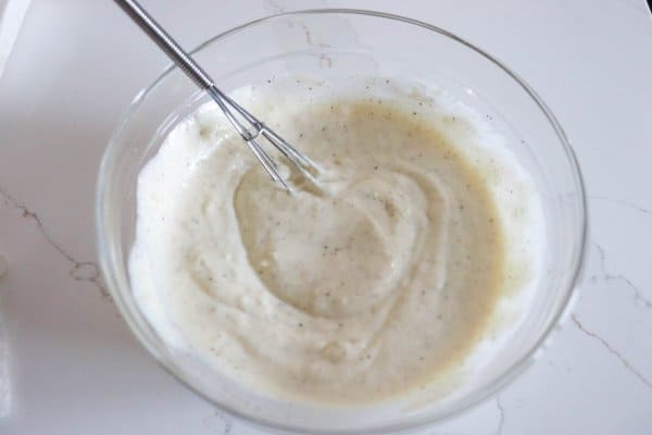 Roasted garlic aioli process