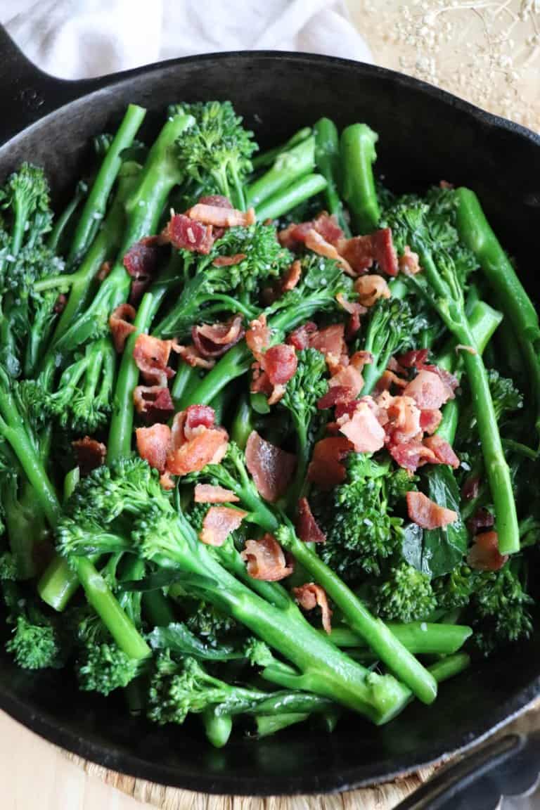 Skillet Broccoli and Bacon Recipe