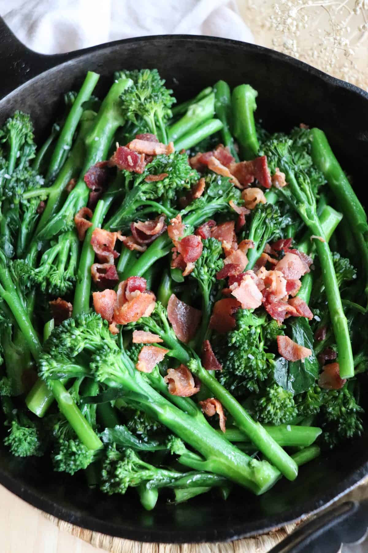 Skillet Bacon and Broccoli Recipe