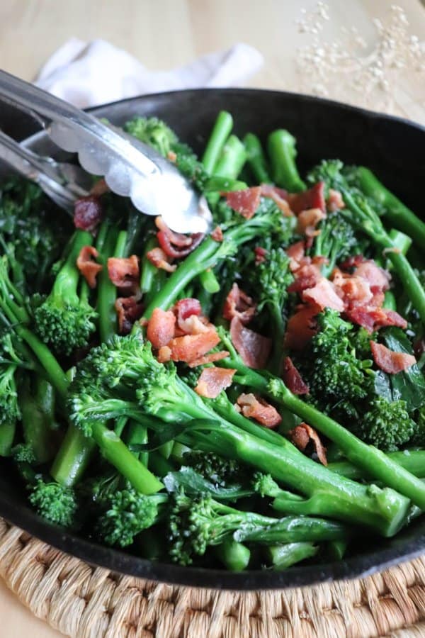Skillet Broccoli and Bacon Recipe