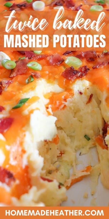 Twice Baked Mashed Potatoes