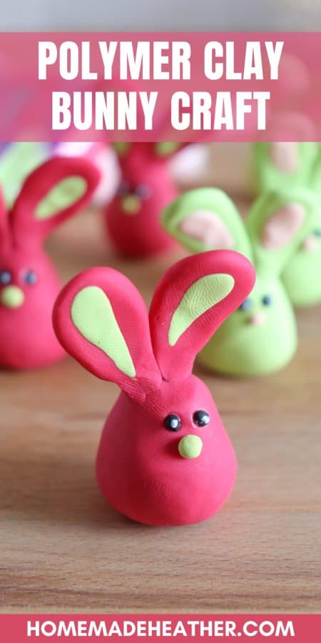 Polymer Clay Bunny Craft