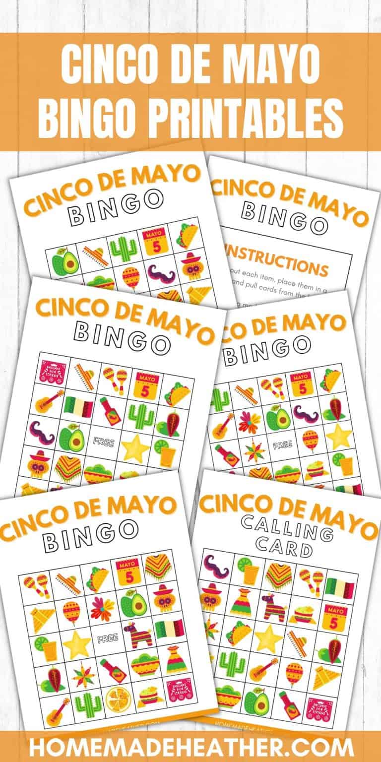 Free Cinco De Mayo Bingo Printables