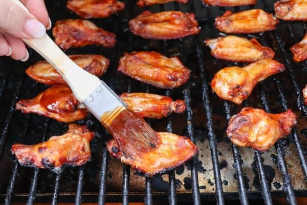 BBQ Grilled Chicken Wings Process