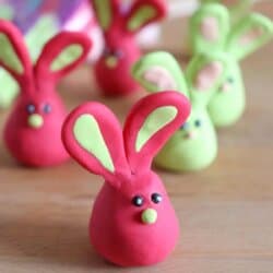 Polymer Clay Bunny Pencil Topper Craft