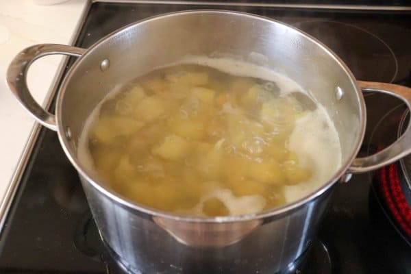 Twice Baked Mashed Potatoes Process