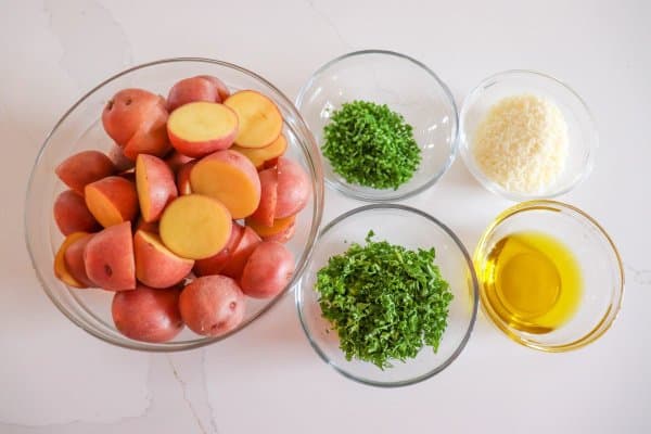Red Potato Parmesan Recipe Ingredients