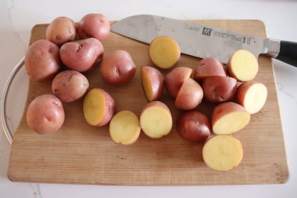 Red Potato Parmesan Recipe Process