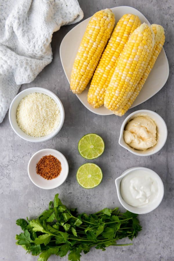Mexican Street Corn Ingredients