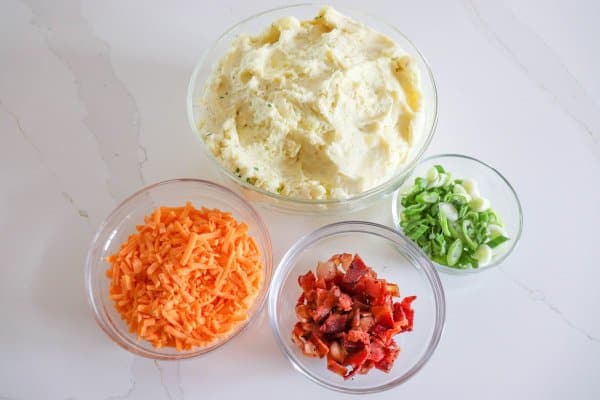 Twice Baked Mashed Potato Ingredients