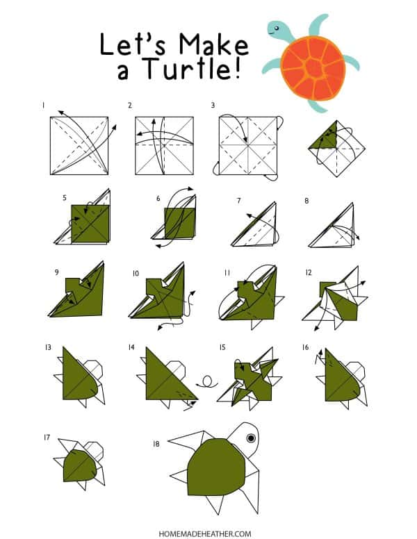 Ocean Paper Origami Printables
