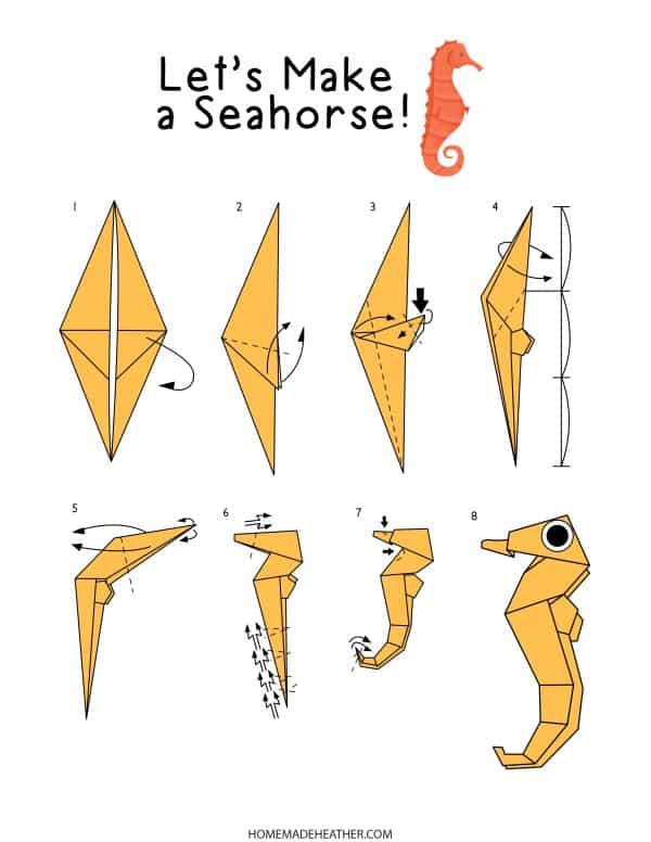 Ocean Paper Origami Printables