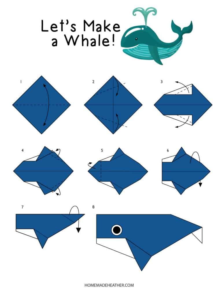 Ocean Paper Origami Printables