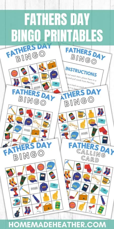 Fathers Day Bingo Printables
