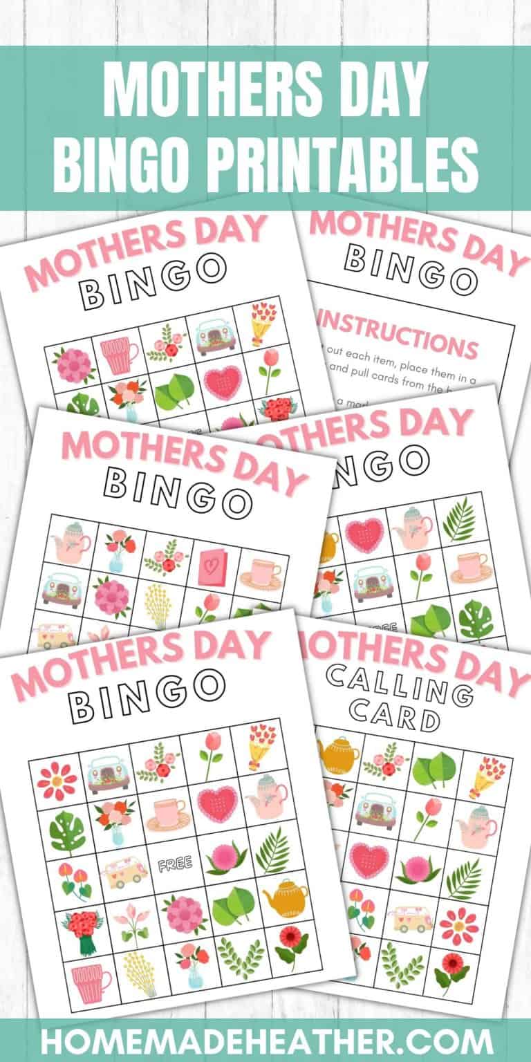 Free Mothers Day Bingo Printables
