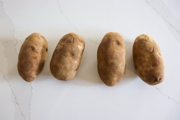 Baked Potato in Foil Process